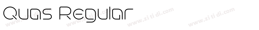 Quas Regular字体转换 Quas Regular字体转换